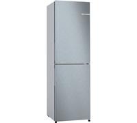Bosch Serie 2 KGN27NLEAG fridge-freezer Freestanding 255 L E Stainless steel