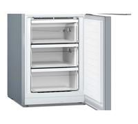 Bosch Serie 2 KGN33NLEBG fridge-freezer Freestanding 282 L E Stainless steel
