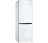 Bosch KGN33NWEBG Series 2 NoFrost 60cm Wide 176cm Tall Fridge Freezer - White - E Rated