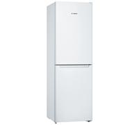 Bosch Serie 2 KGN34NWEAG fridge-freezer Freestanding 300 L E White