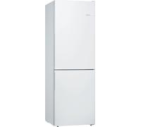 Bosch KGV336WEAG Series 4 Low Frost Fridge Freezer, 60/40, White Freestanding E