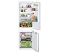 Bosch Series 2 KIN86NSE0G Integrated 60/40 Frost Free Fridge Freezer with Sliding Door Fixing Kit - White - E Rated, White