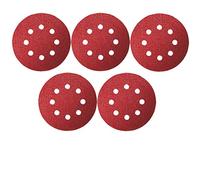 Bosch Klett 5 x Schleifpapier Exzenterschleifer 125 mm Red Wood Korn 180