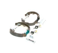 Bosch KS151 Kit Super Pro - Rear drum brake kit - 1 pre-assembled set, 2 wheel brake cylinders, 4 brake shoes