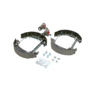 Bosch KS204 Kit Super Pro - Rear drum brake kit - 1 pre-assembled set, 2 wheel brake cylinders, 4 brake shoes