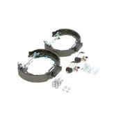 Bosch KS4685 Kit Super Pro - Rear drum brake kit - 1 pre-assembled set, 2 wheel brake cylinders, 4 brake shoes