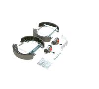 Bosch KS577 Kit Super Pro - Rear drum brake kit - 1 pre-assembled set, 2 wheel brake cylinders, 4 brake shoes