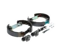 Bosch KS595 Kit Super Pro - Rear drum brake kit - 1 pre-assembled set, 2 wheel brake cylinders, 4 brake shoes
