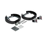 Bosch KS605 Kit Super Pro - Rear drum brake kit - 1 pre-assembled set, 2 wheel brake cylinders, 4 brake shoes