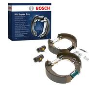 Brake shoes Pre-assembled 0 204 114 646 BOSCH for PEUGEOT FIAT CITROËN