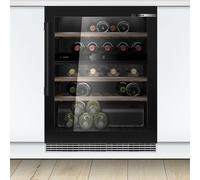 Bosch KUW21AHG0G 60cm Series 6 Undercounter Dual Zone Wine Cooler - BLACK