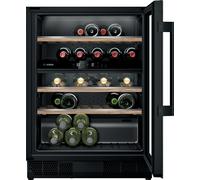 Bosch KUW21AHG0G Series 6 Black 60cm Built In Wine Cooler