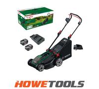 Bosch Garden ROTAK 18V2-43 18v Cordless 43cm Lawnmower 2 x 4.0ah Batte