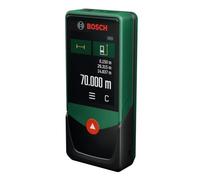 Bosch Laser Measure PLM70-27 (Measuring Range up to 70 m, Digital Bubble Level, 24" Touchscreen, indirect Measurement Function, Area and Volume calculations)