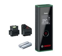 Bosch laser measure Zamo with Wheel & Line-Laser Adapter (easy & precise measurement up to 20m, 3. gen.)