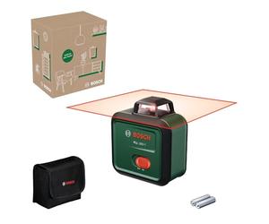 Bosch Leveling Laser PLL 360-1 (self-Levelled 360° Plane Laser, ±0.4 mm/m Accuracy, 12 m Working Range, Slope Function, in E-Commerce Cardboard Box)