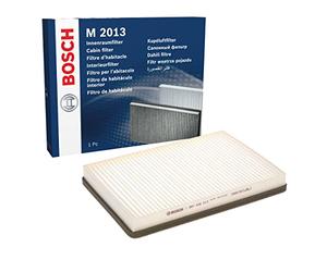 Bosch M2013 Standard Cabin Filter, Replacement Filter - Filters Pollen and Dust for Cleaner Air Inside the Vehicle