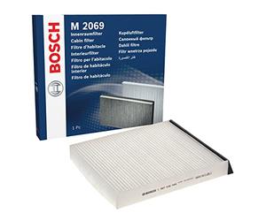 Bosch M2069 Standard Cabin Filter, Replacement Filter - Filters Pollen and Dust for Cleaner Air Inside the Vehicle