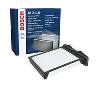 Bosch M2116 Standard Cabin Filter, Replacement Filter - Filters Pollen and Dust for Cleaner Air Inside the Vehicle