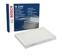 Bosch M2205 Standard Cabin Filter, Replacement Filter - Filters Pollen and Dust for Cleaner Air Inside the Vehicle