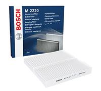 Bosch M2220 Standard Cabin Filter, Replacement Filters - Filters Pollen and Dust for Cleaner Air Inside the Vehicle Set of 2 Filters