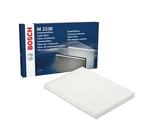 Bosch M2238 Standard Cabin Filter - Replacement Filter | Filters Pollen and Dust for Cleaner Air Inside the Vehicle