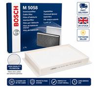 Bosch M5058 Standard Cabin Filter, Replacement Filter - Filters Pollen and Dust for Cleaner Air Inside the Vehicle