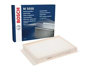 Bosch M5058 Standard Cabin Filter - Replacement Filter | Filters Pollen and Dust for Cleaner Air Inside the Vehicle