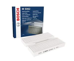 Bosch M5062 Standard Cabin Filter - Replacement Filter Set | Filters Pollen and Dust for Cleaner Air Inside the Vehicle
