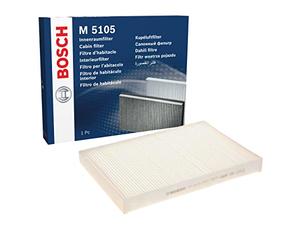 Bosch M5105 Standard Cabin Filter - Replacement Filter | Filters Pollen and Dust for Cleaner Air Inside the Vehicle