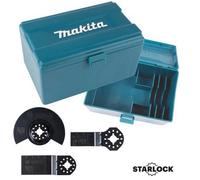 Bosch Makita Starlock Multi Tool Blade Set Wood Metal Hcs 3 Piece Set + Box