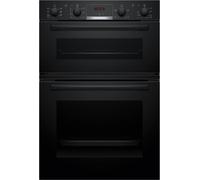 Series 4 MBA533BB3B Built-In Double Oven - Black