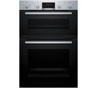 MBA533BS3B Series 4 Built-In Double Oven with 3d Hot Air - Stainless Steel
