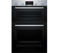 MBA533BS3B Series 4 Built In Double Oven with 3d Hot Air - Stainless Steel