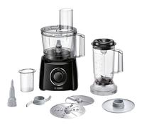 Bosch MCM3201B food processor 800 W 2.3 L Black, Transparent
