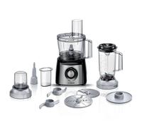 Bosch MCM3501MGB MultiTalent 3 Compact Food Processor Black St Steel