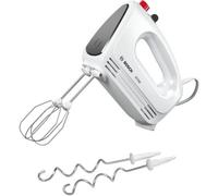 BOSCH CleverMixx MFQ22100 Hand Mixer - 375W - 4 speeds + pulse - White/Silver