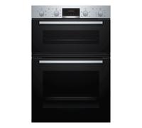 Bosch MHA133BR0B Series 2 Built In Double Oven in Brushed Steel