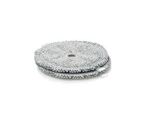 Bosch Microfibre Mop Pads for Unlimited 7 Aqua Vacuum & Mop, BHZUPAD1,Grey | Washable microfibre mop cloths | Gentle and effective cleaning | Original accessories