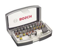 Bosch 2607017319 Professional 32-Piece Screwdriver Bit Set (Extra Hard Screwdriver Bit, Drill Driver and Screwdriver Accessories) , Silver , 13cm x 6.7cm x 4.5cm