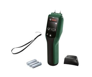 Bosch moisture meter UniversalHumid (precise results thanks to wood group selection and LED traffic light for easy interpretation)