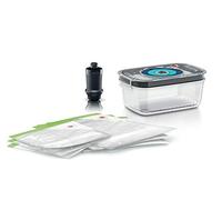 Bosch MSZV8FS1 Vacuum Food Storage Set, Vacuum Pump, Tritan Vacuum Food Storage Container, 3 Vacuum Food Storage Bags (1.2L and 3.8L) BPA Free, Dishwasher Safe