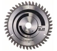 Bosch Multi Material circular saw blade 160 x 20/16 x 2.4 mm. 42 2608640503