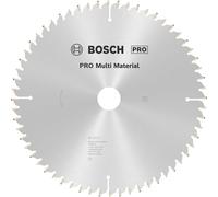 Bosch 1x PRO Multi Material Circular Saw Blade for Corded Mitre Saws (for Aluminium, Plastics, Ø mm, Professional Accessory Mitre Circular Saw)