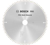 Bosch Professional Multi Material Circular Saw Blade (for Particle Board, Fibre Composites, Plastics and Non-Ferrous Metals, 254 x 30 x 3.2 mm, 96