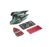 Bosch Multi Sander - PSM 200 AES (Supplied with 2 abrasive sheets, Sanding Plate and Case)