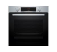 Bosch - Multifunction Oven, Series 4, 60 cm. wide, Water cleaning assistant, 3D Hotair, Steel, HBA514ES3
