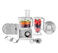 Bosch MultiTalent 8 Food Processor - MC812S734G, White & Stainless Steel