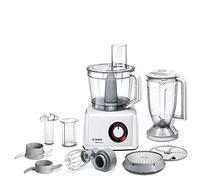 Bosch MultiTalent 8 MC812W501 Compact Kitchen Processor 3.9 L 1.5 L Blender Universal Knife Grating Disk Reversible Disc Pancake Disk 1000 W White