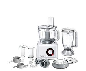 Bosch MultiTalent 8 MC812W501 Compact Kitchen Processor 3.9 L 1.5 L Blender Universal Knife Grating Disk Reversible Disc Pancake Disk 1000 W White